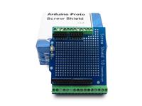 Compatible with Arduino SCREWSHIELD-EXTENDS PINS TO 3,5MM SCREW TERMINALS + PROTO BOARD [SME PROTO SCREW SHIELD]