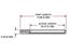 SEN-10264 Simple Flex Sensor 2.2" in length, as the sensor is flexed, the resistance across the sensor increases. Connector is 0.1" spaced and bread board friendly. [SPF FLEX SENSOR 2,2 INCH]