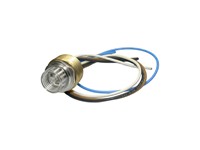 Circular Connector M12 Panel Male A Cod 4 Pole Front Mount M16 0,2M Cable Pigtail [ELST412M16]