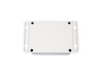 Plastic Waterproof ABS Enclosure, 165g, Rated IP65, Size : 115x88x55 mm, 3mm Body Thickness, Impact Strength Rating IK07, Box Body and Cover Fixed with 4X Stainless Screws, Silicone Rubber Seal, Internal Lug for Circuit Board or DIN Rail Track. [XY-ENC WPP14-01 MSF]