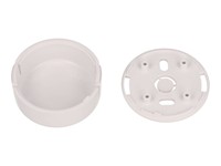 ABS Plastic Miniature Enclosure - Snap-Fit / Wall-Mount Round 45x20mm Unvented IP30 - White [1551SNAP11WH]