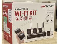 Hikvision 4CH WIFI NVR Kit, With 4 Bullets 4MP Cameras 2,8mm Lens, IR 30M,1920X1020,Build in Microphone, Pre-Installed 1TB HDD, 2XUSB2.0, Up 6TB Capacity [HKV NK44W0H-1T(WD)]