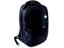 SLIM NOTEBOOK BACKPACK 16" NYLON & FAUX LEATHER BLACK [NTB-SA003]