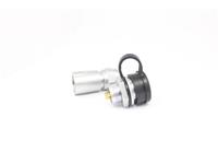 Male Circular Connector • Metal-Shielded with Push-Pull Cable-End Receptacle • 4 Pole • 200V 5A • IP67 [XY-CCM211-4P]