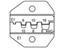 Die for Unisulated Ferrules & Insulated Pin Terminals  6 Thru 16mm Sq. [HT236E1 DIE]