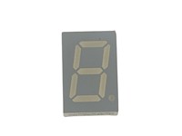 One Digit Numeric LED Display 7Segment Common Cathode 13,2mm Super Bright Red Red 4700MCD [SC52-11SRWA]