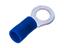 Insulated Ring Terminal Lug • 5mm Stud • for Wire Range : 1.17 to 3.24 mm² • Blue [LR25005]