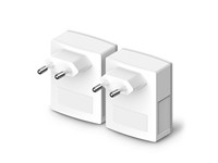 TP-LINK AV600 Powerline Starter Kit, 1 x 10/100Mbps Ethernet Port, Up to 300 meters/1000 Feet Over Existing Electrical Wiring, Max:4.60W, Windows 8/7/Vista/XP/2000, Mac/Linux, 128-bit AES Encryption [TP-LINK PA4010 KIT]