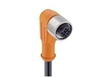 CORDSET M12 A COD FEMALE ANGLED. 8 POLE SHIELDED - SINGLE END - 5M PUR CABLE IP67 (48718) [RKWTH 8-299/5M]