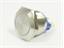 VANDAL RESISTANT PUSH BUTTON SW 22mm MOM  FLAT BUTN. 1n/o - 1c/o  5A-250VAC -IP67- STAINLS STEEL (ANTI VANDAL) [AVP22F-M3S]