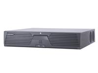Hikvision 32-CH Intelligent "DeepinMind" NVR. Dual-recognition of up to 16-Ch human body recognition; Based on VCA analysis; HDMI1 output at 4K & VGA1 output @2k resolution; Incoming / Outgoing bandwidth: 320 / 256 Mbps; HDD: 8 SATA interfaces; Alarm [HKV DS-9632NXI-I8/16S]