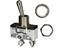 15A 250VAC Toggle Switch with Screw Terminals and Metal Lever [631H]