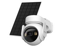 IMOU Cell PT 4G Outdoor PAN & Tilt Camera 3MP 3.6mm LENS, 20M IR + FSP12 Solar Panel, 1/2.8” CMOS, 8xDigital Zoom, Two-Way Audio, Auto TrackinG, PIR+Human Detection, 15000mAh Rechargeable Batt, Siren & Spotlight, IOS, Android, IP66 [IMOU IPC-K9EP-3T0TE 3.6MM KIT]