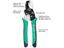 2 IN 1 ROUND CABLE CUTTER AND STRIPPER 168MM {RCCS363B} [PRK SR-363B]