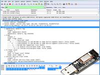 USING A SPECIAL FIRMWARE IMAGE PROVIDED BY NORDIC SEMICONDUCTORS AND THE OPEN SOURCE NETWORK ANALYSIS TOOL WIRESHARK, THIS UNIT CAN BE USED AS A LOW COST BLUETOOTH LOW ENERGY SNIFFER. [ADF BLUEFRUIT LE 4.0 SNIFFER V1]