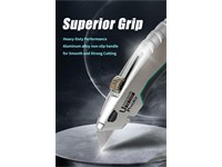 Utility Knife - Aluminium Alloy 158mm - Includes 4 Blades [PRK DK-2102]