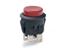 Push Button Switch 23mm Round Bezel - DPST (ON) OFF with Lamp(250VAC) Momentary 10A 250VAC Red 4,75 Fast-on 20,5mm PCO [LC2108KDET2B-AK]