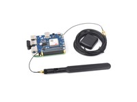 WAVESHARE SIM7670G LTE CAT-1 GNSS HAT FOR RASPBERRY PI, GLOBAL 4G CELLULAR WITH GPS/GLONASS/GALILEO/BEIDOU, USB-C, 3X USB PORTS, SIM SLOT, 40-PIN GPIO, FOR IOT & TRACKING PROJECTS [WVS GNSS RASPBE PI HAT SIM7670G]