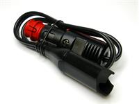 12V Cigarette Male to SAE Waterproof Socket Connector for Car and Bike [OPTIMATE SAE72]