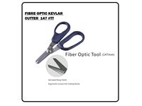 FIBRE OPTIC CABLE KEVLAR CUTTER 147MM , ERGONOMICALLY DESIGNED , SHARP SERRATED STEEL EDGES ,WITH EASIGRIP PLASTIC HANDLE [FIBRE OPTIC KEVLAR CUTTER147 #TT]