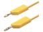 TEST LEAD SILICONE COATED 1M - 4mm STR. 16A 30VAC/60VDC CATI (934092103) [MLN SIL 100/1 YELLOW]