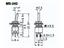 Miniature Toggle Switch • Form : DPDT-1-1 • 3A-125 VAC • Solder-Lug • Standard-Lever Actuator [MS245]