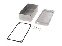 Enclosure Diecast Aluminium Flanged Lid 121 X 66 X 40MM Water-Tight IP65 Flanged Lid [1590WN1FL]