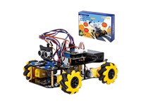 ACEBOTT ESP32 4WD Smart Robot Car Kit Compatible with Arduino. Supports Arduino, Acecode & Python Programming [ACEBOTT ESP32 SMARTCAR KIT QD001]