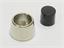 Black Round Cap and Dress Nut for 87 Series Switch [CV4 BLACK]
