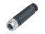 Circular Connector M8 Cable Female Straight, 3 Pole Screw Lock Screw Terminal 5,0mm Cable Entry IP67 [99-3400-100-03]