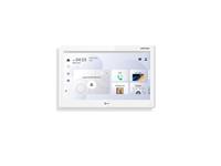 Hikvision Video Intercom Network Indoor Station 10.1 inch Colorful Touch Screen, Resolution:1024×600, ROM 8GB, RAM 2GB, TCP/IP, SIP, RTSP, WIFI:2.4 GHz, IEEE802.11b, 1xRJ45 10/100, Android 10.1, Built-in Loudspeaker, Alarm O/P 1, 12VDC/1A, PoE [HKV DS-KH9510-WTE1]