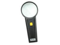 ILLUMINATED MAGNIFIER LIGHTED 2,5IN SQ ROUND LENS 62MM GLASS 12D(4X) [PRK 8PK-MA006]
