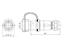 CIRC CON METL SHLD IP67 PUSH PUL CABL END RECPT 7 POL FMLE 5A 125VAC [XY-CCM211-7S]