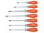 Insulated Screwdriver Set 7PC 1500VDC ( F3.0X75mm - F4.0x100mm - F5.5x125mm - F6.5x150mm), (PH1x125mm - PH2x125mm), (TD2x125mm), Magnetic Tips [MAJ KTK0407S]