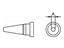 0.25mm Round Soldering Tip for MLR 80 [54443599]