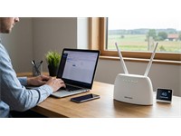 Hikvision Wireless 4G LTE4 Router, AC1200 Dual Band, 2.4GHz@300Mbps, 5GHz@867Mbps , 2× High Gain Antennas, 2 × RJ45, 10/100 Mbps auto-negotiation, 2 × 2 MIMO supported, WPA-PSK, WPA2-PSK, WPA & WPA2 Supported, 233.9×151.4 x 40.3mm, PSU:9VDC 1A [HKV DS-3WR4G12C]