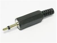 Mono , Inline 3.5mm Ø Audio Plug • Plastic with Sleeve [MP105AM]