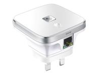 WIFI REPEATER WALL MOUNT 300Mbps 220V (2PIN) 2.4GHz 5W 73X73X30.7mm 200g * HUAWEI * [WS322]