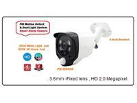 8CH 2.0MP NVR KIT, WITH 8 X WIRELESS WIFI (50M) BULLET PIR ALARM CAMERAS 3.6MM LENS ( 4 LED'S 2X IR , 2X WHTE LIGHT )ALSO INCLUDES SIREN , REMOTE CONTROL  , PSU AND MOUSE .APP IP PRO 3 [NVR 8CH WIFI KIT 2MP PIR]