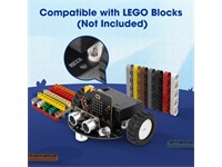 ACEBOTT Tinkerbott Smart Robot Car Kit for Micro:Bit (Without Microbit V2 & AA Battery). 3pcs AA batteries not included [ACEBOTT TINKERBOTT CAR KIT QD025]