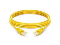 Network Patch Ethernet Cable UTP CAT5 5m Yellow Bare Copper [NETWORK LEAD UTP CAT5 5M YL]