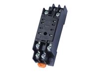 Relay Socket -DIN Rail / Surface Mount w/ Screw Terminals for all 3602 series Plug-in Relays [PYF08A-E]