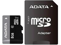 MICO SD CARD 8GB + ADAPTOR CLASS 10 10MB/s [MICRO SD CARD 8GB+ADPT-ADATA]