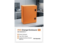 IP65 Orange Enclosure 400x300x200 [MB-4030D200-O]