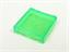 18x18mm Light Green Square Translucent Sealed Lens IP65 [TS1818LGR]