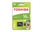 TOSHIBA MICRO SD HC CARD 16GB TOSHIBA WITH ADAPTER CLASS 4 [MICRO SD CARD 16GB TOSHIBA #TT]