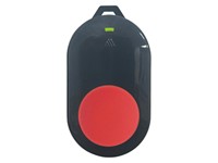 Paradox REM101M Remote with Wall Bracket 868MHz for M25, Grey with Red Button, Panic/Emergency, Arm/Disarm Function, 1XCR2354 Battery {PA6714GR} [PDX REM101M-GY (868)]