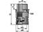 Straight Entry Fitting for 16mm Corrugated PA Conduit with External M40 x 8mm Brass Thread IP68/IP69K -40°C -+120°C [RQGK-M AD42,5 M40]