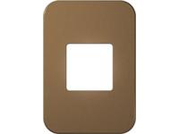 One Double Module Cover Plate (Bronze) [V6103BZ]