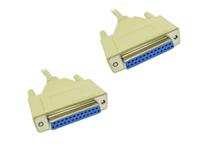 SERIAL CABLE DB25 FEMALE TO DB25 FEMALE [XY-PC09]